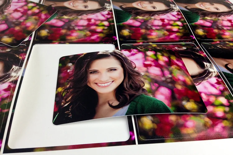 Die Cut Wallet Photos - Set of 8